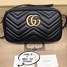 【GUCCI 古馳】GG Marmont matelasse絎縫紋牛皮金屬雙G LOGO磁釦束口後背包 歷史價格詳細信息