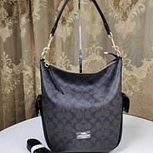 COACH C1522 馬車LOGO素面皮革肩斜兩用包.深紅 歷史價格詳細信息