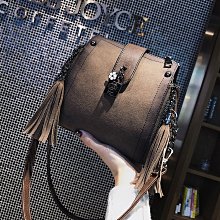 韓版百搭斜挎水桶包 兩條肩帶 質感休閒肩背包 休閒包 側背包 流行 精品 歷史價格詳細信息