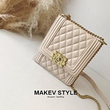 小香風 鏈條包 菱格包 鎖扣單肩包 手提單肩包 斜挎女包 歐美女包 大容量 單肩斜挎包 皮革包 潮可 菱格包 小香風-予你優選 歷史價格詳細信息