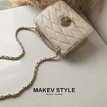 新款日韓小方盒菱格幾何亮片女便攜外出小手提包夏季百搭手機包-陽光優選 歷史價格詳細信息