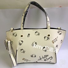 [Kitty 旅遊趣] Hello Kitty 手提包 黑色包 皮包 仿鴕鳥皮 超有質感 凱蒂貓 低調奢華 歷史價格詳細信息