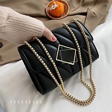 VENUSKISS 時尚復古菱格紋鏈條手提斜揹包{預購}-VKS090 歷史價格詳細信息