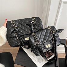 PU菱格大包包 OL通勤單肩托特包 新款斜背包潮時尚單肩斜挎包 大容量女鏈條百搭ins-西可小鋪❤️ 歷史價格詳細信息