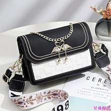 斜背包 時尚鏈小方包 側肩包 手提包 百搭秋冬新款潮小眾設計????????現貨寄出不用等 歷史價格詳細信息