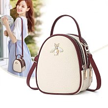 後背包 韓國新款小眾設計肩背包 簡約手提小背包 高級感夾子雙肩包 時尚精品款後背包 歷史價格詳細信息