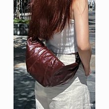 韓國真皮牛皮百搭斜背包肩背包側背包女包簡約包包 歷史價格詳細信息