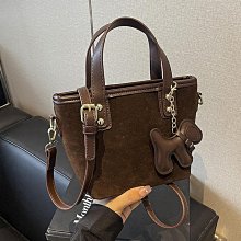 秋冬質感小包包女包新款秋季百搭時尚單肩斜挎包高級感水桶包馬鞍包--麥包包 歷史價格詳細信息