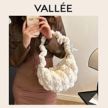 韓國雲朵包女 泡泡褶皺包 休閒時尚單肩餃子包 百搭斜背包-悅享樂購滿599免運 歷史價格詳細信息