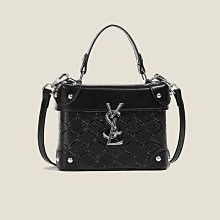 小香風盒子包包女2024新款高顏值壓痕手提包法式氣質高級感斜背包-悅享樂購滿599免運 歷史價格詳細信息