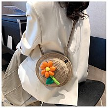 休閒度假小清新甜美草編單肩斜挎小包包女-李李 韓國女裝 價格比較,價格查詢,歷史價格詳細信息