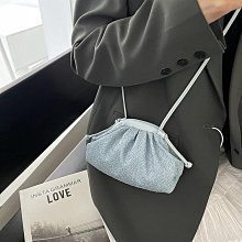 韓國時尚褶皺子云朵包 迷你棉服手提包 菱格繡線泡泡腋下包 羽絨尼龍包-予你優選 歷史價格詳細信息