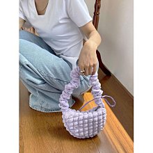 韓國時尚褶皺子云朵包 迷你棉服手提包 菱格繡線泡泡腋下包 羽絨尼龍包-予你優選 歷史價格詳細信息