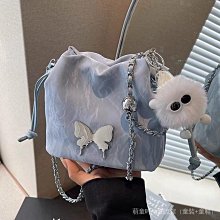 夏天 小包包 女 新款  爆款 ins 網紅 草編 水桶包 迷你 編織 單肩 斜挎包（丝巾随机）-悅享樂購滿599免運 歷史價格詳細信息