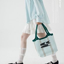 現貨 針織包 小白兔幾 針織毛線包泰國編織彩虹包彩色條紋單肩斜挎包肩帶布包 歷史價格詳細信息