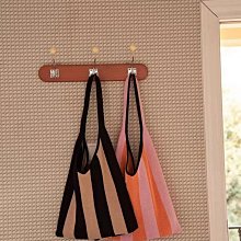 毛線編織帆布包女單肩包ins韓版大學生上課文藝布袋包手提購物袋 歷史價格詳細信息