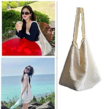 現趙露思韓國raucohouse慵懶大容量雲朵包褶皺單肩斜挎 歷史價格詳細信息