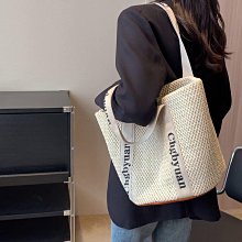 大容量草編包法式小眾編織包夏海邊度假沙灘包手提單肩托特包 歷史價格詳細信息