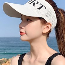 空頂遮陽防曬帽女2024新款夏季防紫外線騎電動車黑色發箍太陽帽子 歷史價格詳細信息
