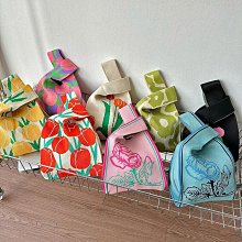 現貨 針織包 小白兔幾 針織毛線包泰國編織彩虹包彩色條紋單肩斜挎包肩帶布包 歷史價格詳細信息