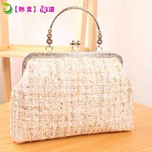 diy小香風盒子包真牛皮高級菱格鏈條小方包手工自製材料包-KBY科貝 歷史價格詳細信息