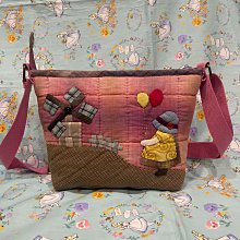 毛毛手工拼布包。富貴花開 斜背包 歷史價格詳細信息