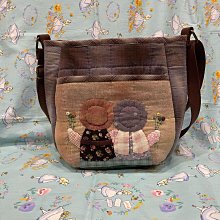 毛毛手工拼布包。富貴花開 斜背包 歷史價格詳細信息