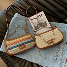 編織包包女2024新款夏季時尚單肩包女大容量托特草編包度假沙灘包【心願便利店】 歷史價格詳細信息