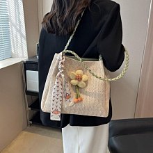 編織包包女2024新款夏季時尚單肩包女大容量托特草編包度假沙灘包【心願便利店】 歷史價格詳細信息