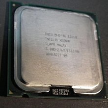 Intel Xeon E3110 處理器，775腳位、3.0 GHz，6MB快取、1333 MHz、伺服器拆機測試良品 歷史價格詳細信息