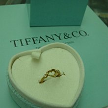 Tiffany 黃k金迴紋針愛心????墜手鍊 歷史價格詳細信息