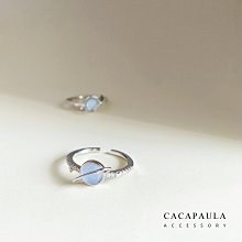 【CaCa．Paula】水藍星球．開口可調整｜戒指 價格比較,價格查詢,歷史價格詳細信息