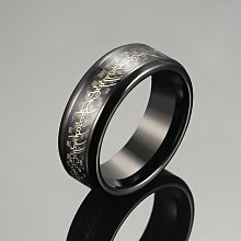 戒指 歐美簡約四方形光面戒指男生韓版個性潮流鈦鋼戒指網紅霸氣指環帥 818 戒子-鴻運飾品 歷史價格詳細信息