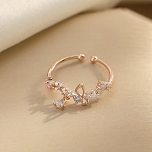 女戒指戒指清新女網紅貓咪可愛草莓少女簡約學生銀飾批發韓版/韓國風 歷史價格詳細信息