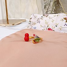 戒指可愛小怪獸黑貓咪新款戒指女多巴胺飾品大眼仔指環情侶尾戒男 歷史價格詳細信息