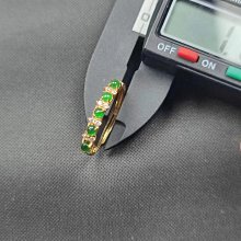 s925銀鑲嵌天然a貨翡翠藍水貔貅玉石時尚男女款可調節戒指禮物品特艾超夯 精品 歷史價格詳細信息