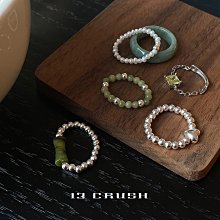 s925純銀戒指女ins小眾設計輕奢風時尚韓版復古開口指環素銀戒子-鴻運飾品 歷史價格詳細信息