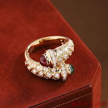 戒指中古Vintage白鉆戒指輕奢高級感小眾鋯石金色戒指開口戒 歷史價格詳細信息