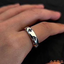 戒指鈦鋼不褪色潮流黑暗系INS純銀色圓光面圈圈簡約情侶戒指男女小眾 歷史價格詳細信息