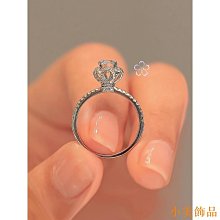 小美飾品【綻放】玫瑰花莫桑石鑽戒女純銀手捧花鑽石戒指結婚求婚滿鑽輕奢戒指 價格比較,價格查詢,歷史價格詳細信息