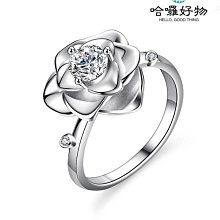 玫瑰金純銀戒指 鑲鑽戒指-精選潮流情人節生日禮物女飾品73by61獨家進口米蘭精品-哈囉好物 歷史價格詳細信息