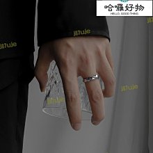 網紅食指鈦鋼戒指男女士時尚個性ins潮冷淡風情侶款對戒不掉色環-鴻運飾品 歷史價格詳細信息
