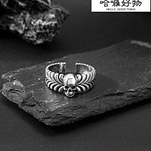 豪爵世家日韓風金屬天使翅膀戒指超仙創意開口愛心食指戒時尚潮流情侶飾品-哈囉好物 歷史價格詳細信息