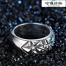 蝦米優品s925戒指潮流時尚復古霸氣手工鑲嵌製作情侶男女指環    路    最物-哈囉好物 價格比較,價格查詢,歷史價格詳細信息
