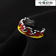 男女時尚 鈦鋼戒指 七彩炫光彩色戒指 韓版創意 彩虹指環 學生個性食指尾戒 歷史價格詳細信息