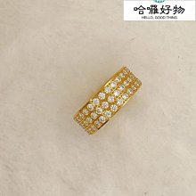 鑲鑽鈦鋼戒指 時尚潮流輕奢小眾設計個性飾品-哈囉好物 歷史價格詳細信息