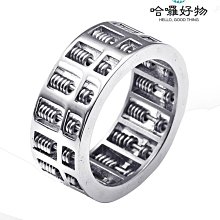 男士鈦鋼戒指 風時尚潮流不鏽鋼指環配飾gmyr233-哈囉好物 歷史價格詳細信息