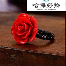 戒指玫瑰花和田玉戒指女小眾設計感白蝶貝母復古風食指開口可調節尾戒 歷史價格詳細信息