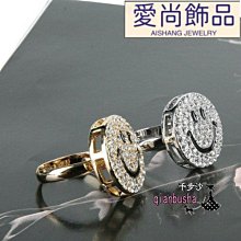 戒指笑臉戒指微笑個性小眾ins潮時尚冷淡風男女情侶網紅嘻哈指環手飾 歷史價格詳細信息
