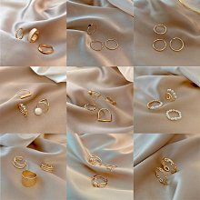 戒指女時尚個性食指歐美微鑲雙層方排鑽鑽鋯石鑲嵌戒指寬面指環-欣晴百貨 歷史價格詳細信息